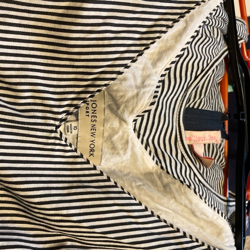 JONES NEW YORK STRIPED DRESS - Picture 4 of 15